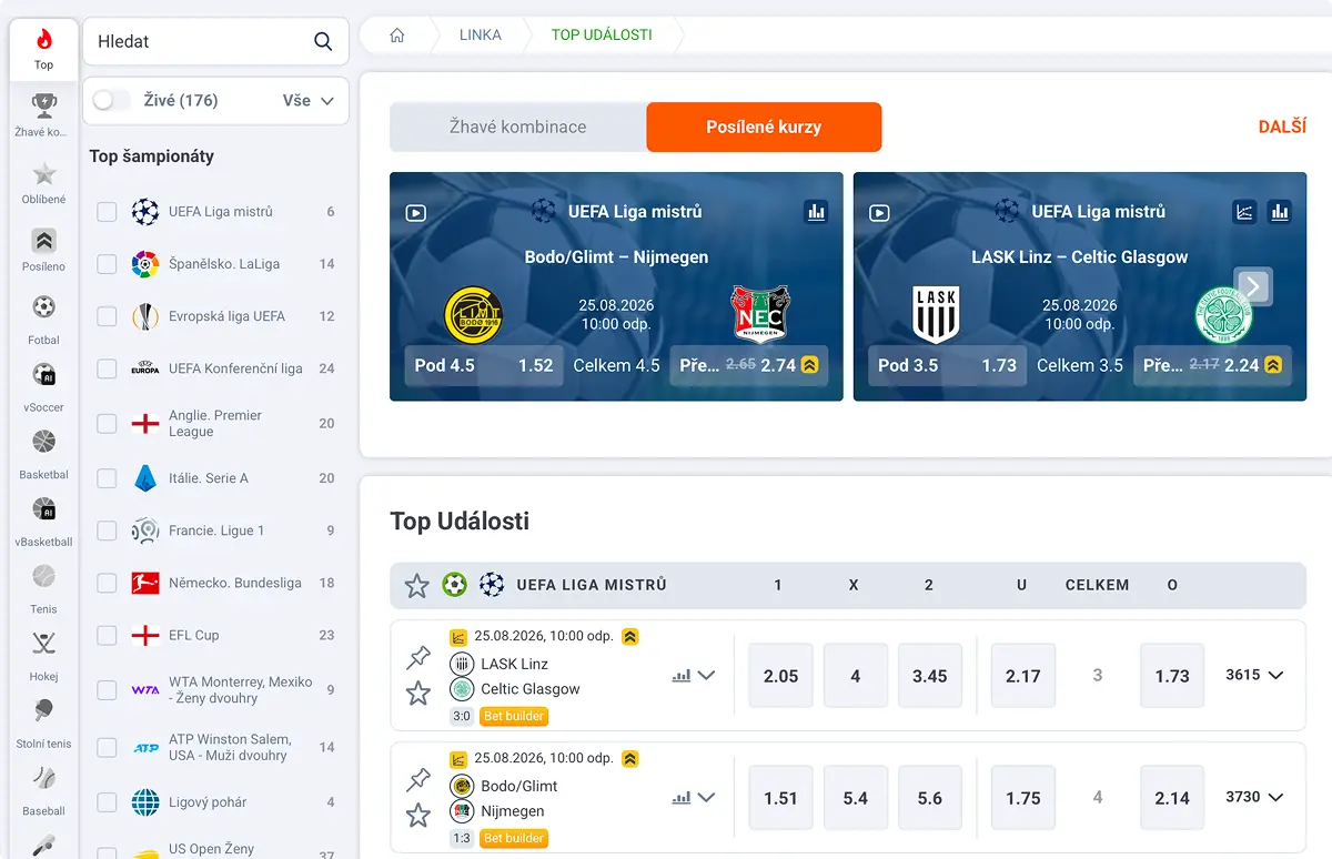 20 Bet Herní platforma